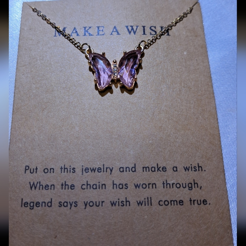 MAKE A WISH NECKLACE - Picture 1 of 3